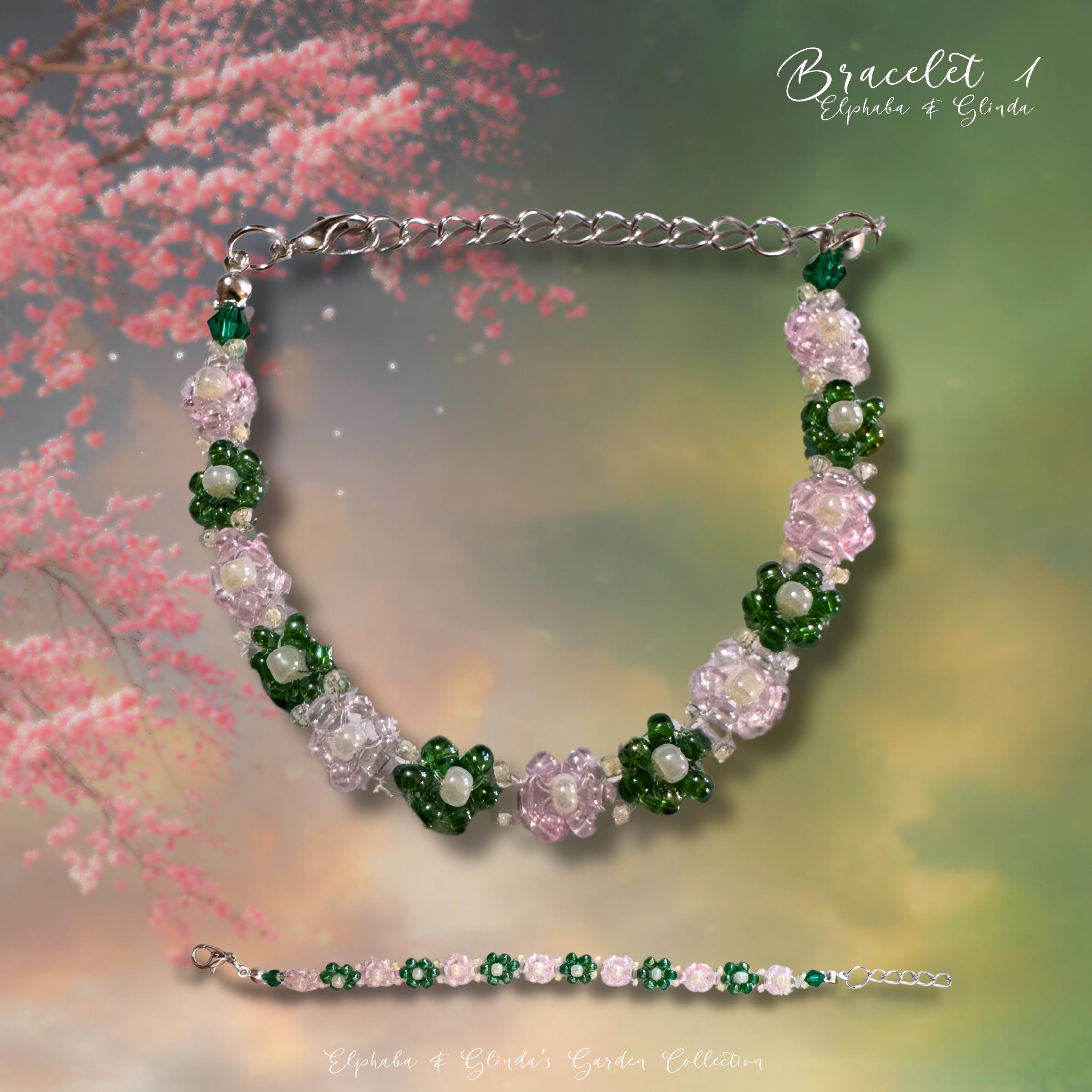 Set di collana, bracciale e orecchini realizzato ad uncinetto ⋆ Patty Handmade