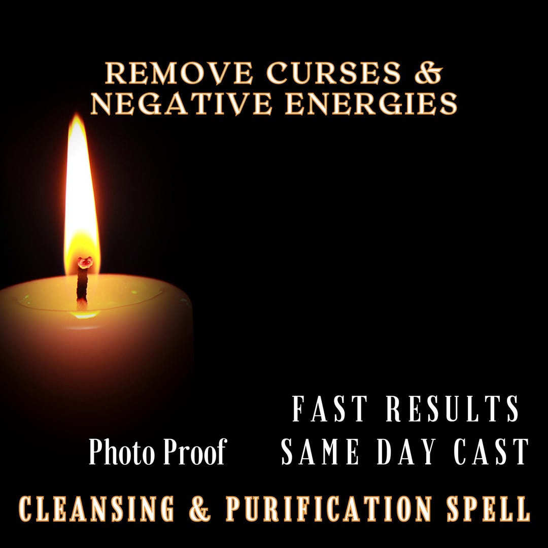 Same-day Remove Negative Energies & Curses, Fast-acting Cleansing ...