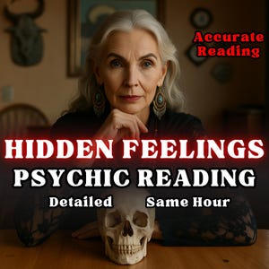 Lectura psíquica de sentimientos ocultos: descubre sus sentimientos ocultos, sus verdaderos motivos y los secretos que esconden a través de un enlace energético en la misma hora.