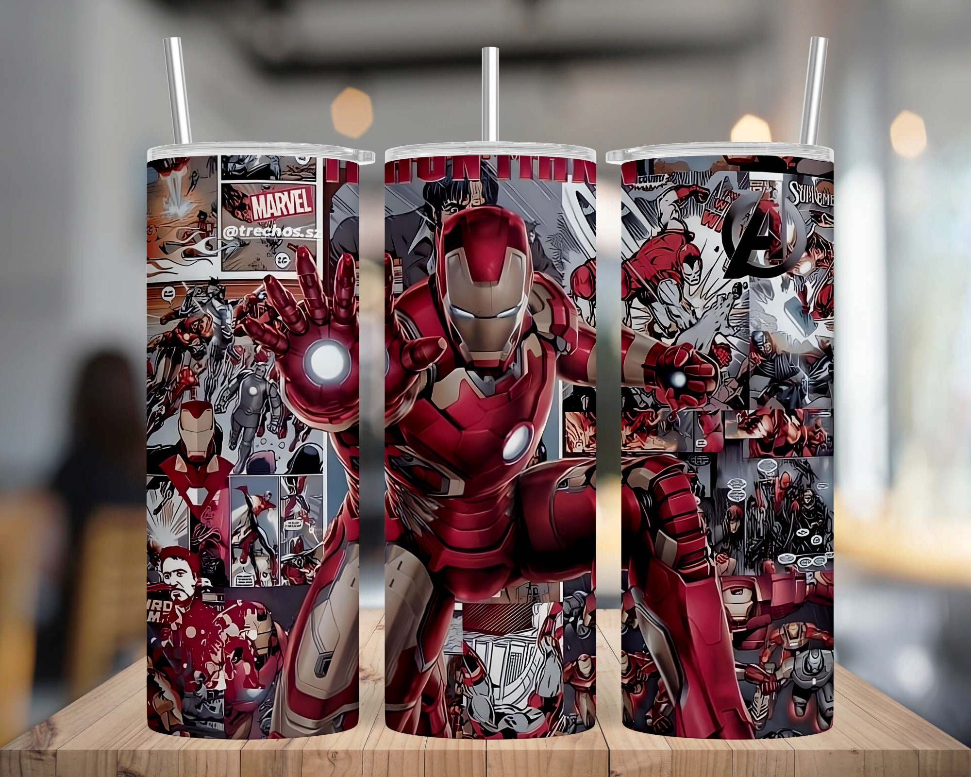 FULL WRAP TUMBLERS 【アイアンマン】 FULL WRAP TUMBLERS 【アイアンマン】