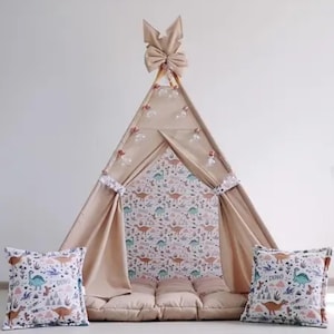 Teepees For Kids, Little Girl Teepee, Childrens Teepees, Teepees For Girls, Child Tent, Play Teepee, Boho Kids Tent, Toddler Teepee,Birthday