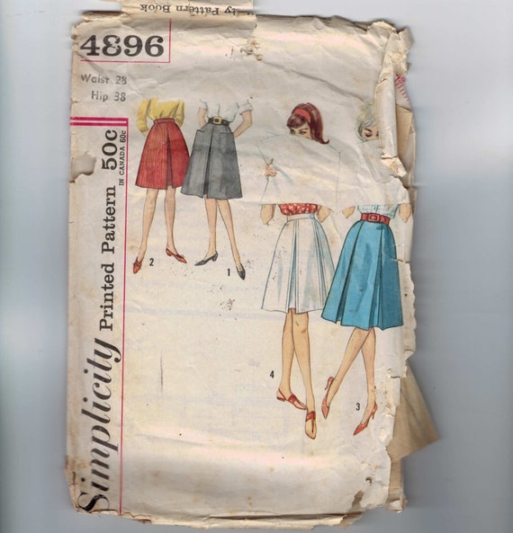 Lot De Patrons De Couture Simplicity Vintage - Modèles D'occasion Pour Vêtements Maison