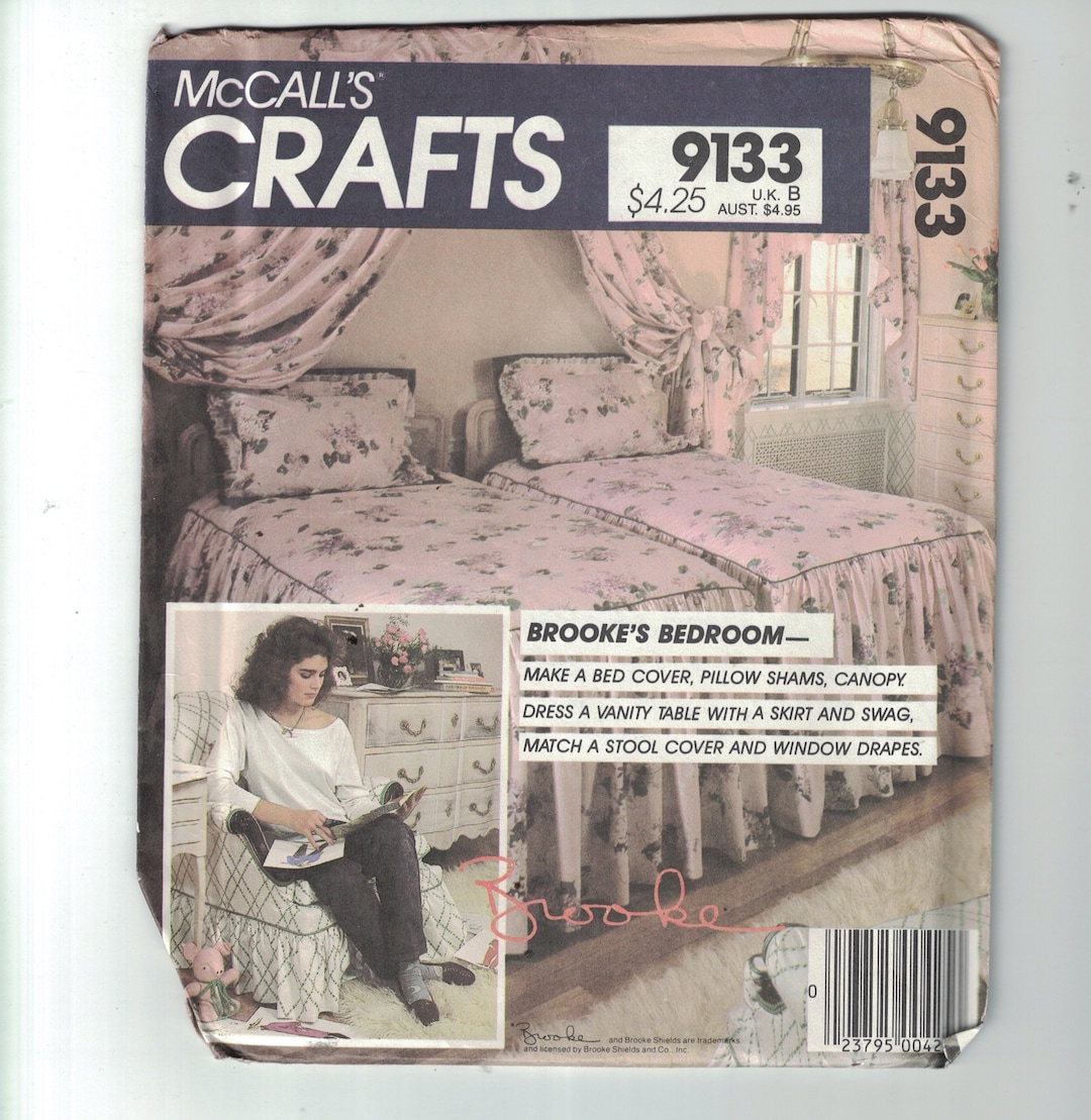 Craft Sewing Pattern Mccalls 9133 Brookes Bedroom Brooke - Etsy