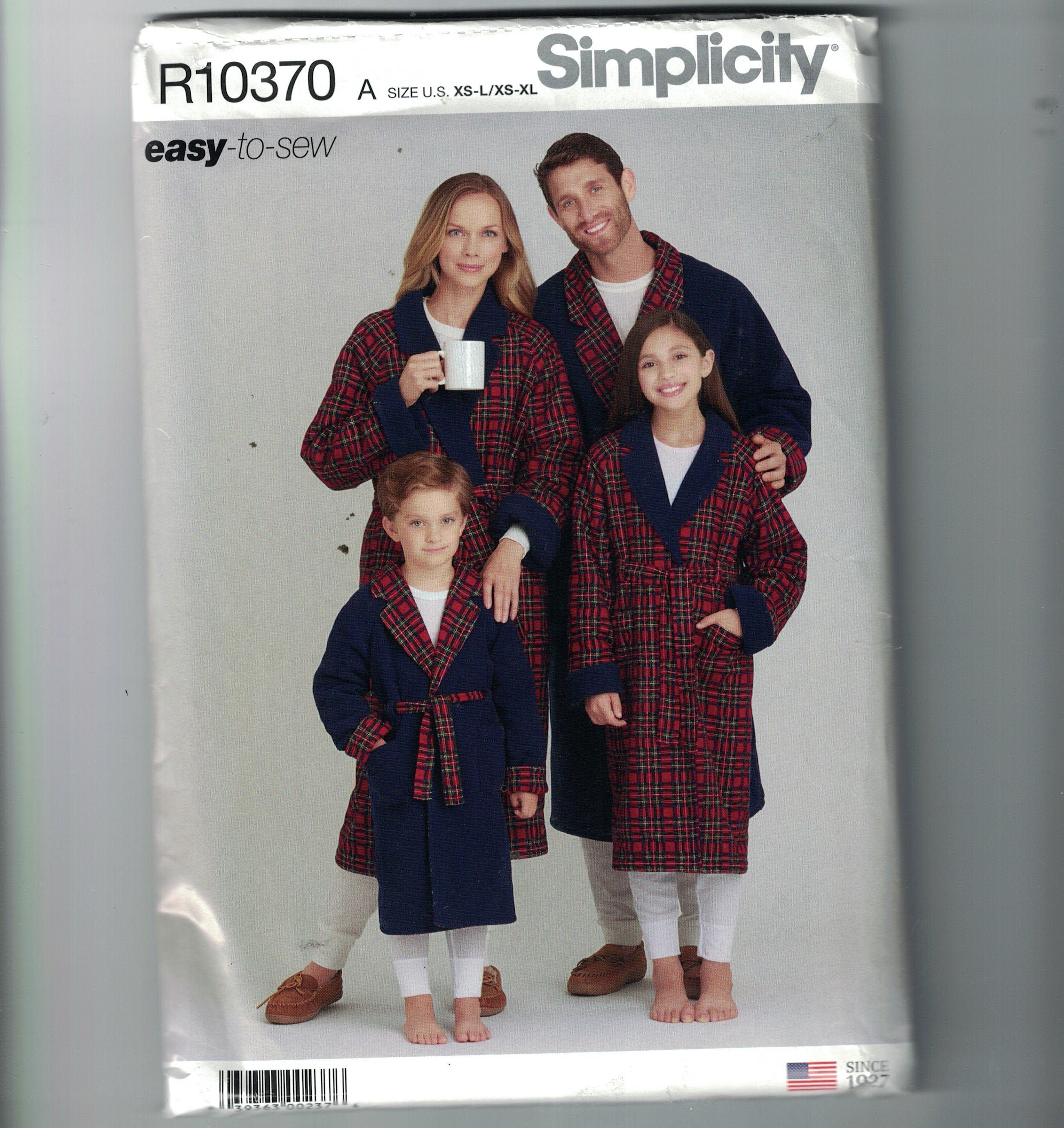 Patterns Girl Childs Robe Etsy