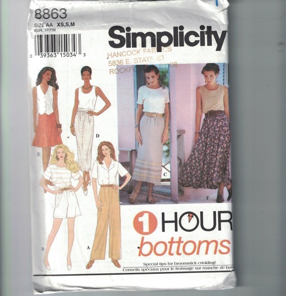 Circle skirt pattern simplicity online