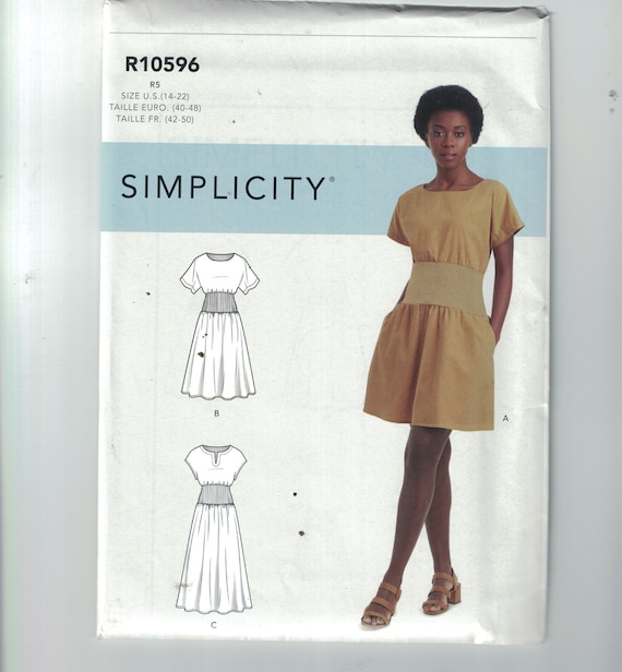 Simplicity 8161 Patrons 'Xviiie Siècle Costumes Patrons De Couture, Blanc, Taille H5