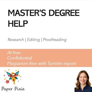 Master&#39;s Degree, Assignment Help, Academic Support, Essay Writing, Homework Help and Discussion Board Assistance for College Students