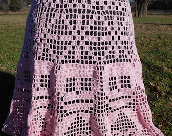 Skull-Tastic Skirt Crochet Pattern