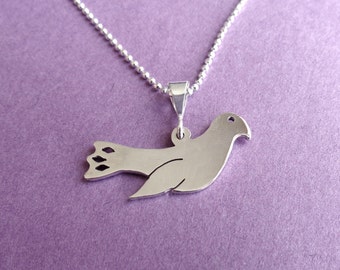 Dove Sterling Silver Necklace Ready to Ship