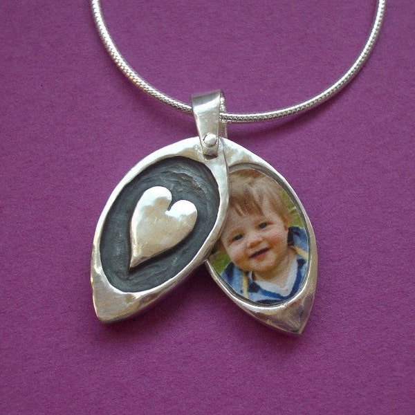 As Featured in Todays Parent  Love Locket  Fits Two photos