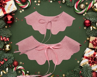 Christmas Detachable Collar Sewing Pattern: Newborn to Adult (PDF Pattern)