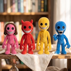 Ny Java-version Horror Verity Arg Mod Skelett Plysch Horror Periferi Plyschdocka Ornamentsamling Födelsedagspresent till fans