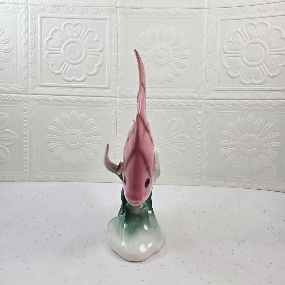 Vintage Japan Made Glossy Ceramic Tropical Fish 1950s 1960's