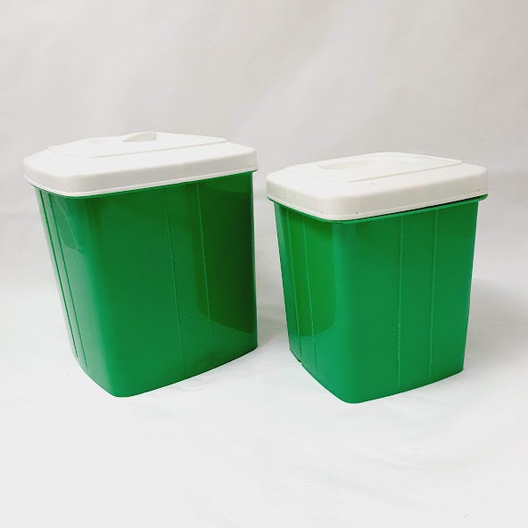 ヴィンテージNally Ware ナリーウェアキャニスター4点GREE·͜· ♡ Nally ware canisters - Etsy 日本