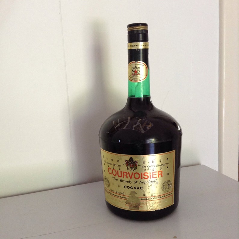 Vintage Ice Bucket 1950's Courvoisier VSOP Cognac Ice Etsy