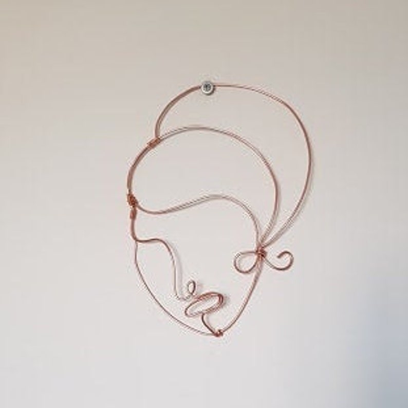 Hand Made Wire Jewelry Holder Wall Hanger Three Styles to Etsy