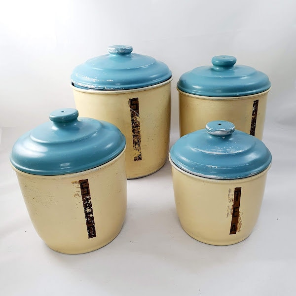 Kitchen Canister Set - Etsy Australia