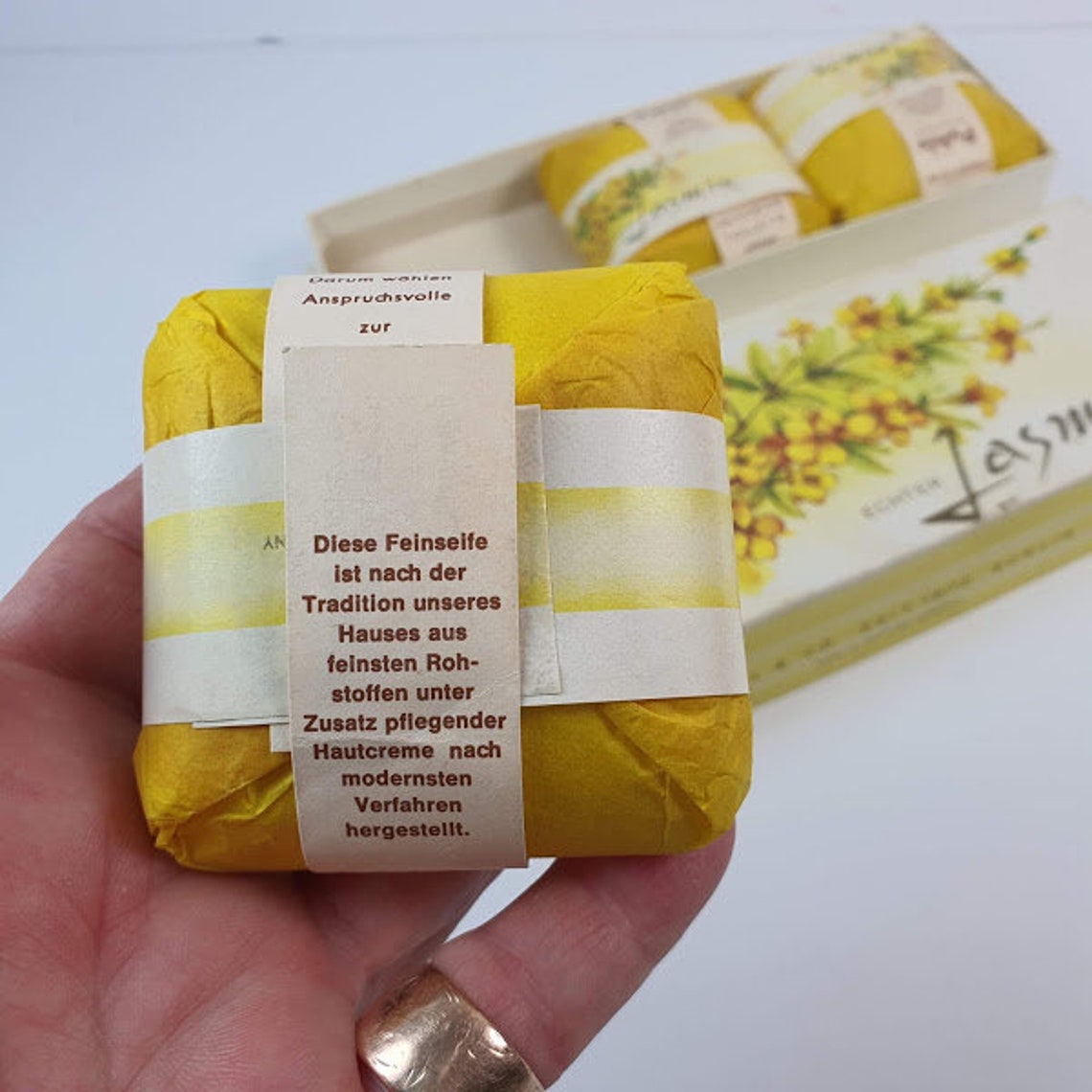 Vintage German Made Savon De Toilette Soap in Original Box Etsy Australia
