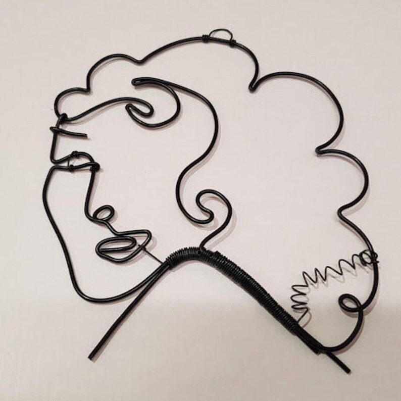 Hand Made Wire Jewelry Holder Wall Hanger Three Styles to Etsy