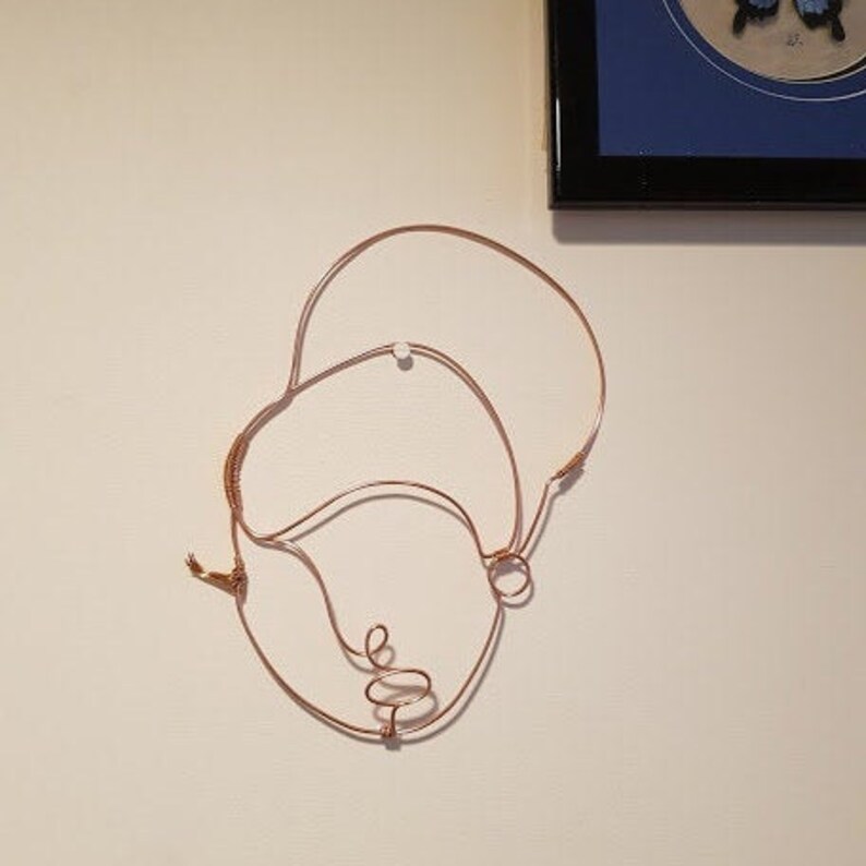 Hand Made Wire Jewelry Holder Wall Hanger Three Styles to Etsy