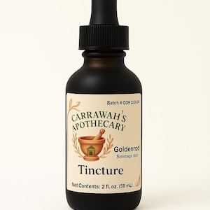 Goldenrod Tincture – 2 oz Herbal Extract
