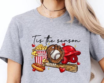 Tis The Season Shirt, Baseball Shirt,
