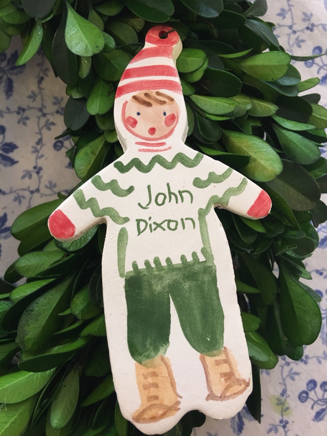 Christmas Ornament, Handmade , Gift for Kids , Personalized Christmas ...