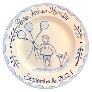 Harris Birthday Plate