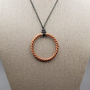 Tensor Ring, Pendent ,1/4 Royal Cubit, 144 MHz, EMF, Weave diameter 0.17 in