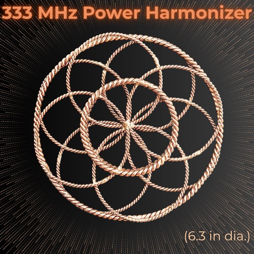 333 Mhz Copper Tensor Ring – Lost Cubit Energy Harmonizer, Sacred ...