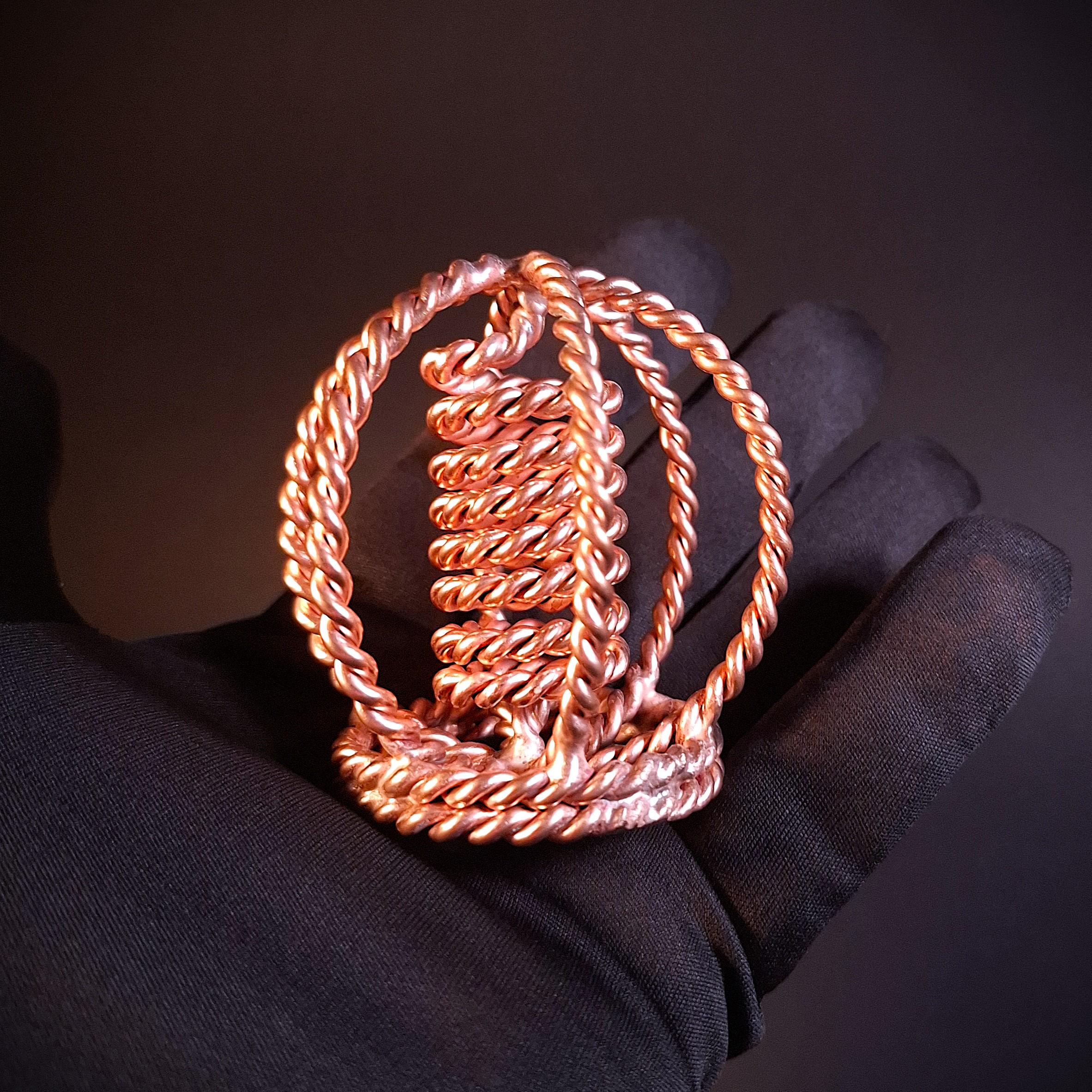 Scalar Copper Harmonizer | Acuvac Coil | 144mhz / 188mhz / 333mhz ...