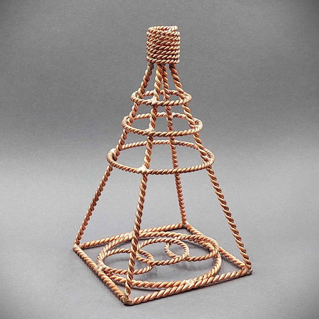 Powerful Copper Tensor Pyramid – 4-frequency Scalar Energy Tool - Etsy