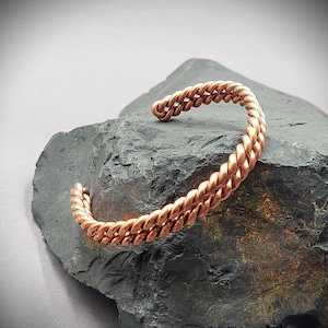 Empowerment Cubit Tensor Ring Bracelet – Handmade Copper Energy Jewelry