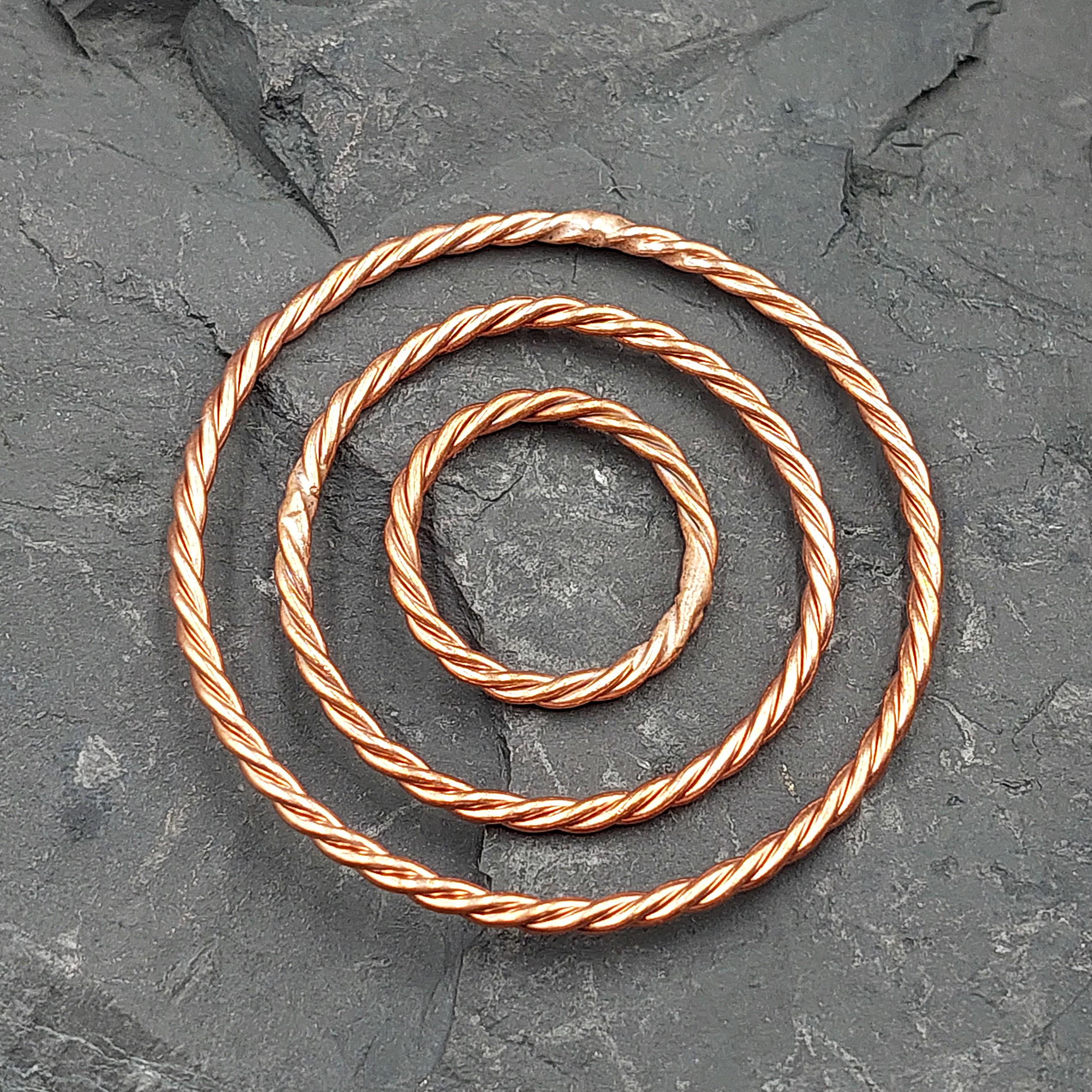 Tensor Rings Copper Tensor Rings Set – Copper Energy Healing Jewelry (144 / 177 / 188 Mhz ...