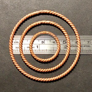 Tensor Rings Copper Tensor Rings Set: Copper Healing Jewelry (144/177/188 Mhz) - Etsy