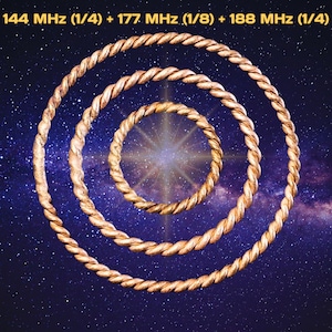 Tensor Rings Kit Tensor Rings Set: Copper Healing Jewelry (144/177/188 Mhz) - Etsy