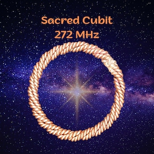 Hydrogen Frequency Tensor Ring – Sacred Cubit (272 MHz)