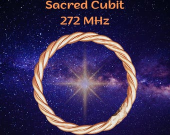 Copper Ring Tensor – Sacred Cubit 272 MHz; Hydrogen Atom Resonance