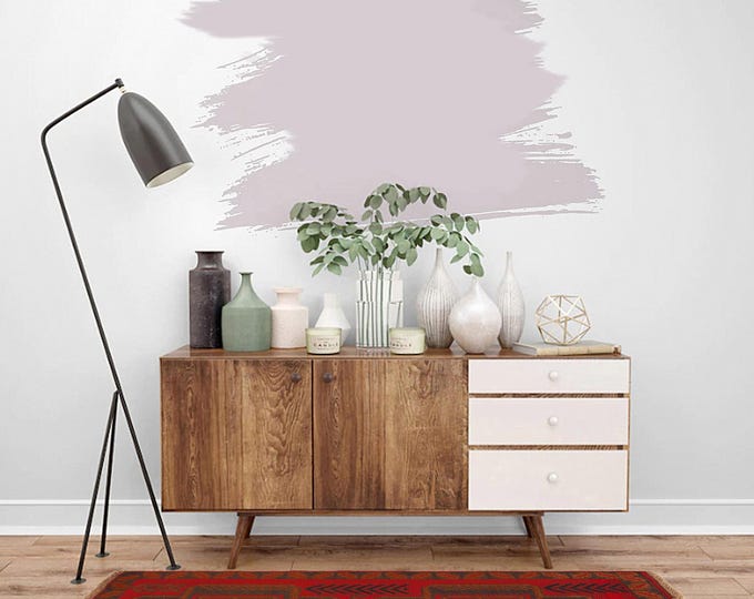 Hand-knotted Baluchi in Gray and Orange 2.95 x 4.59 ft