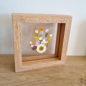 Flowery Baby Footprint Herbarium