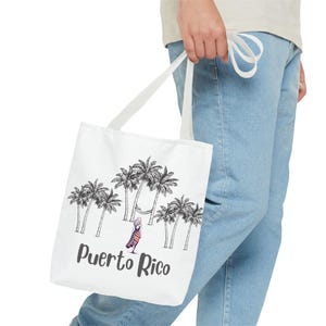 Paraiso Isleño Journey Tote Bag  Puerto Rico Gifts Boricua Souvenirs