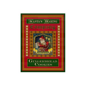 Christmas Gingerbread Cookie Labels, Gingerbread Cookie Labels, Vintage Christmas Gingerbread Cookie Labels, Vintage Cookie Labels
