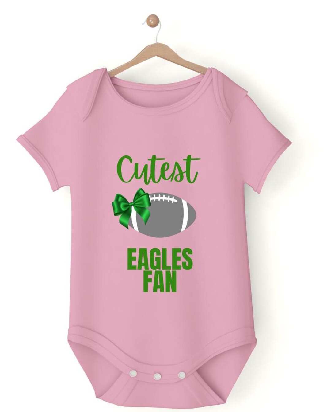 Football Bamboo Baby One-Piece