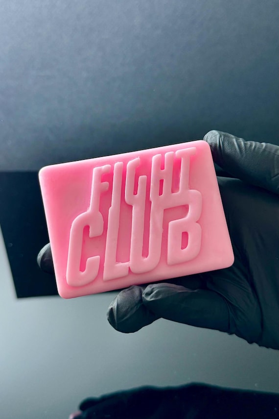 Fight Club Soap – Handmade Movie Replica, Geek Gift for Film Buff