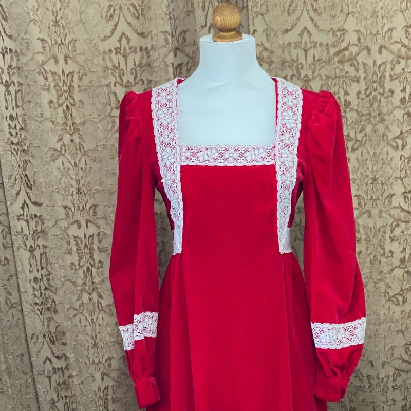 Red Christmas Dress Etsy