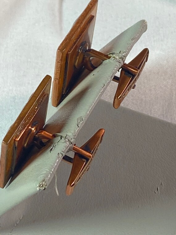 Matisse Cuff Links Midcentury Abstract Geometric … - image 8