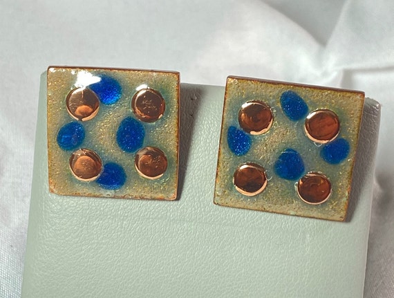 Matisse Cuff Links Midcentury Abstract Geometric … - image 2