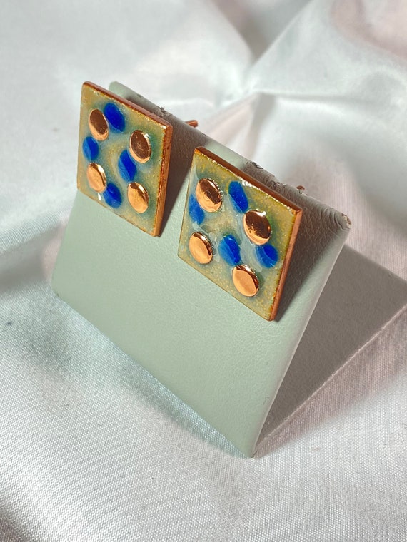 Matisse Cuff Links Midcentury Abstract Geometric … - image 5