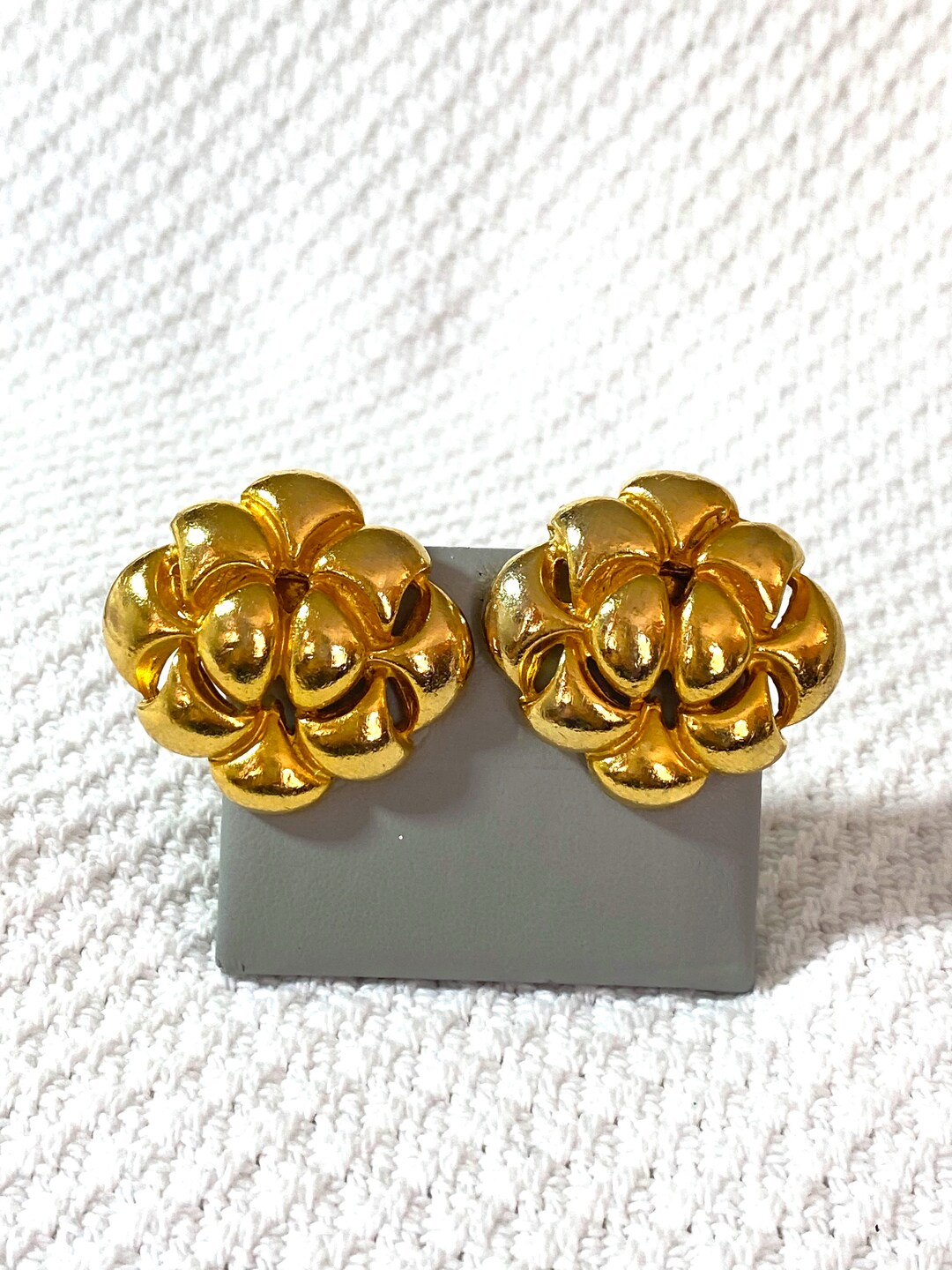 Vintage Gold Musi Shoe Clips Mod 60s 1960s Etsy