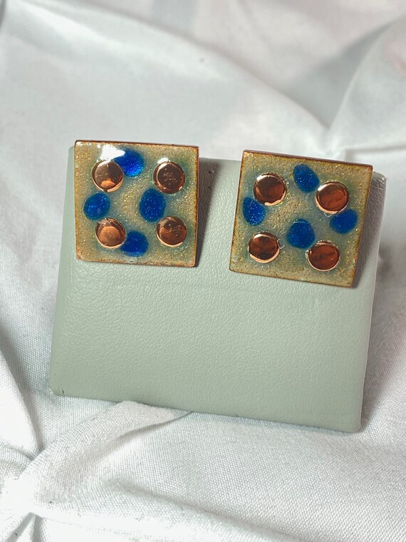 Matisse Cuff Links Midcentury Abstract Geometric … - image 3